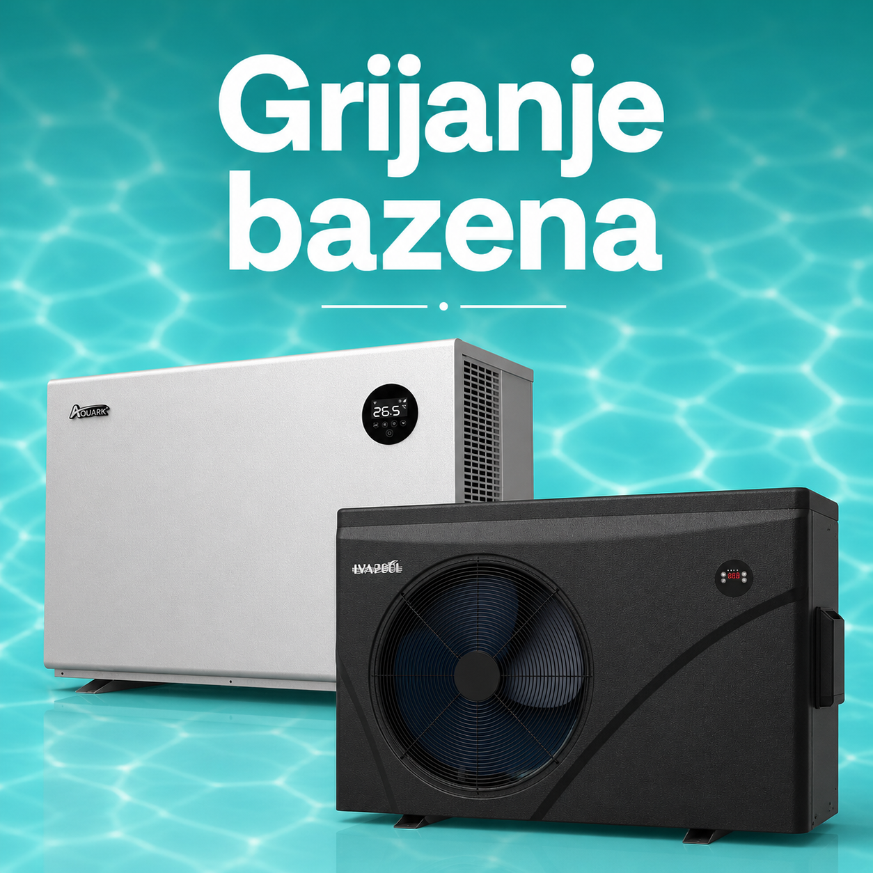 Grijanje bazena