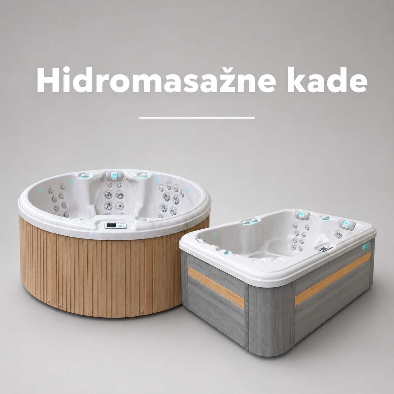 Luksuzna vanjska hidromasažna kada i jacuzzi - water.hr