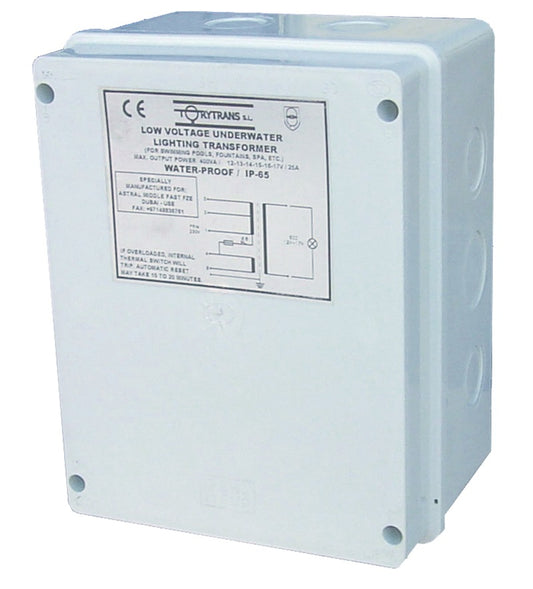 Transformator IP-65 400VA 220-240V 12-17V