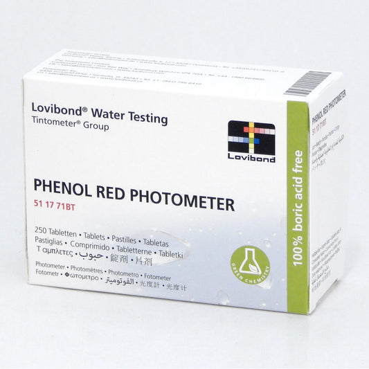Phenolred tablete 250/1 za fotometar