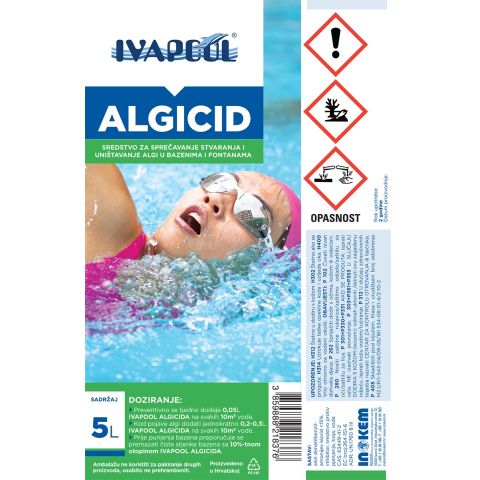 Ivapool Algicid sredstvo za uklanjanje algi 5 L