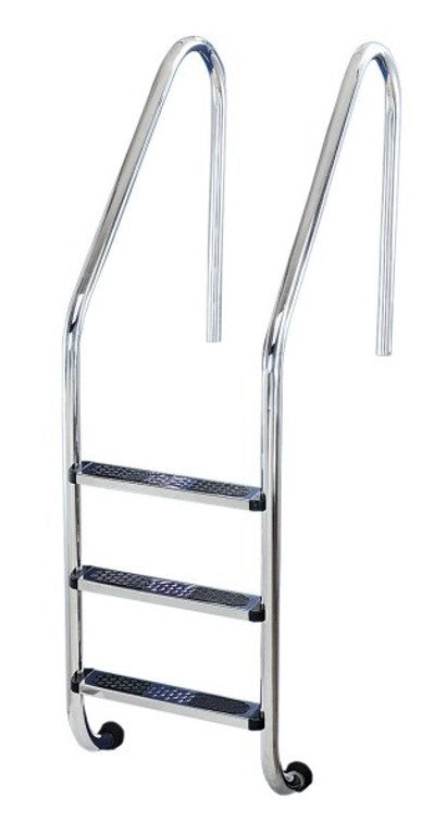 Ljestve FLEXINOX s 4 gazišta INOX 316, s protukliznom gumom na gazištu